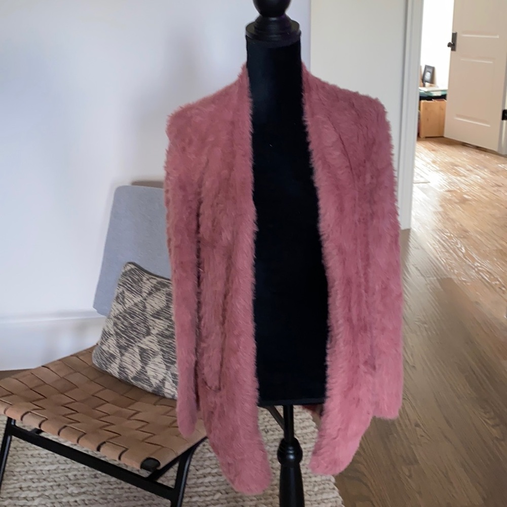 Free People pink Cardigan